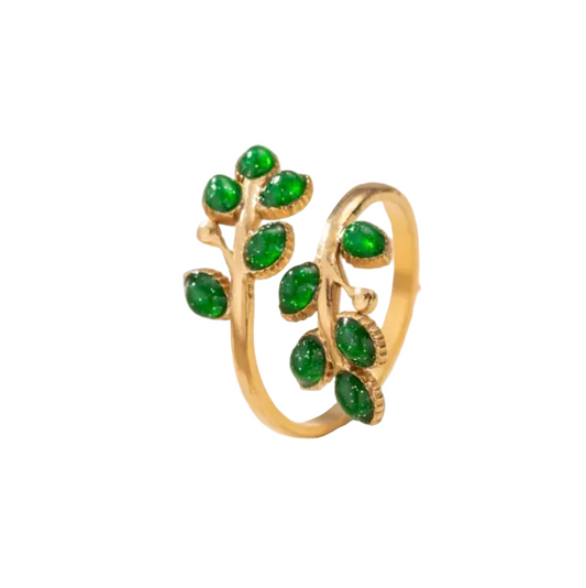 Anillo Enredado Dorado