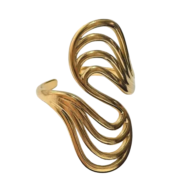 Anillo Marea Dorado