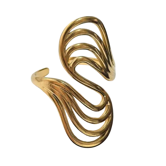 Anillo Marea Dorado