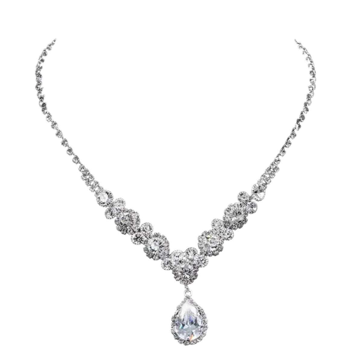 Collar Princesa Plateado