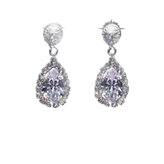 Pendientes Princesa Plateados