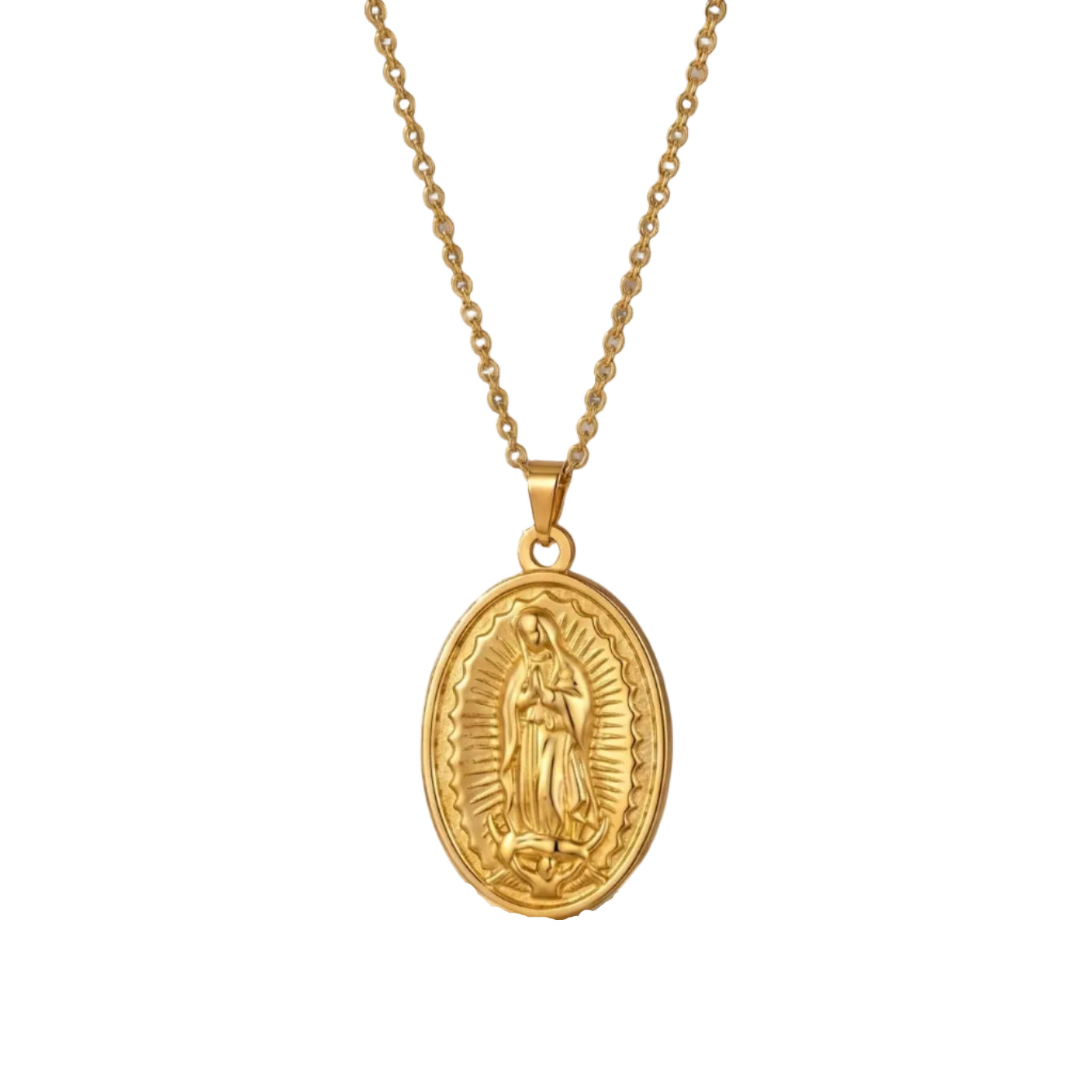 Collar Rosario Dorado