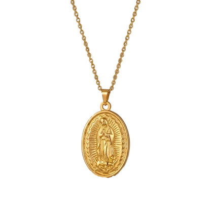 Collar Rosario Dorado