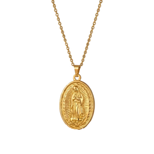 Collar Rosario Dorado