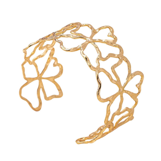 Pulsera Flor Dorada